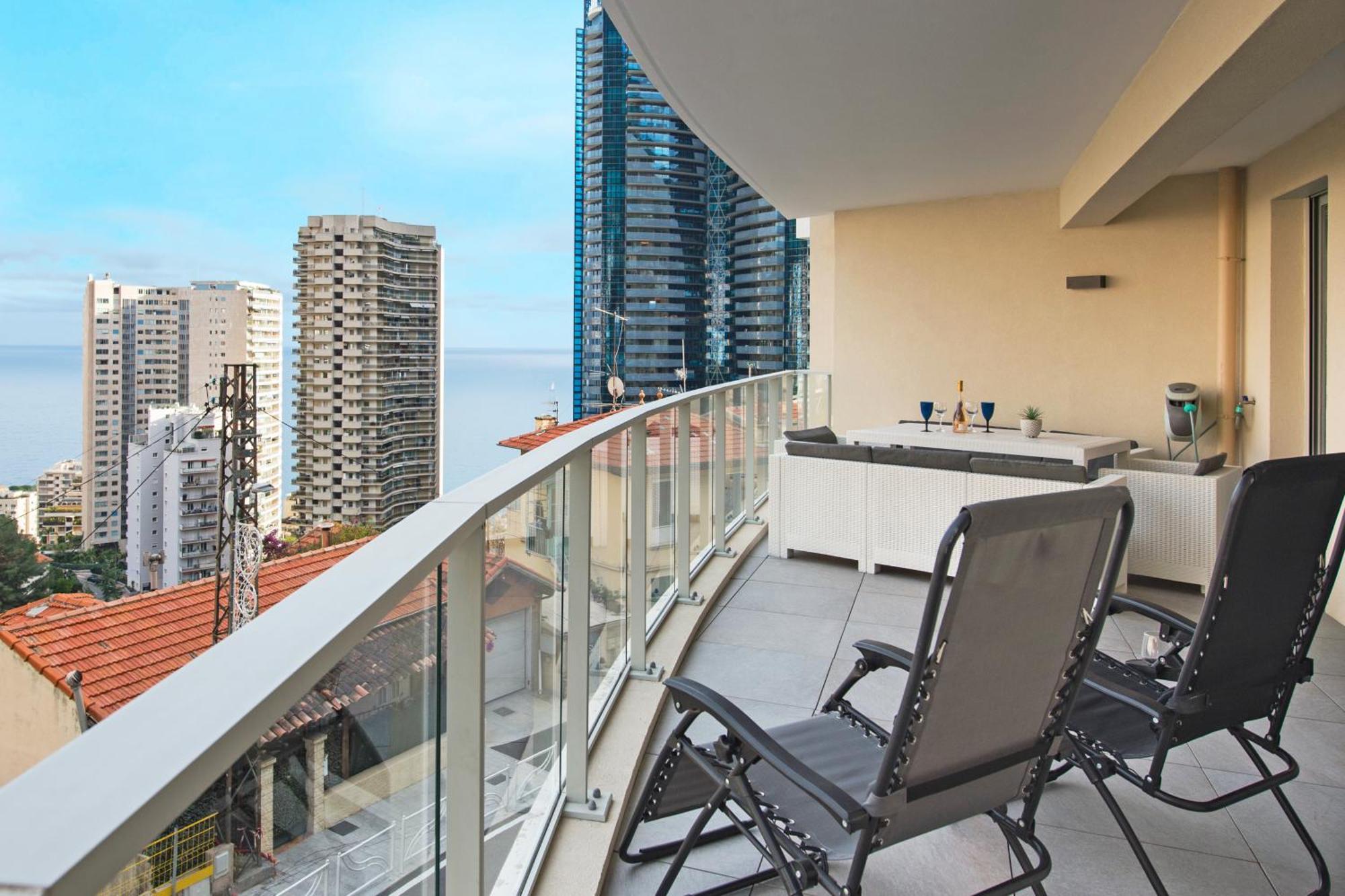 Grande Terrasse - Vue - Parking - Bk Beausoleil