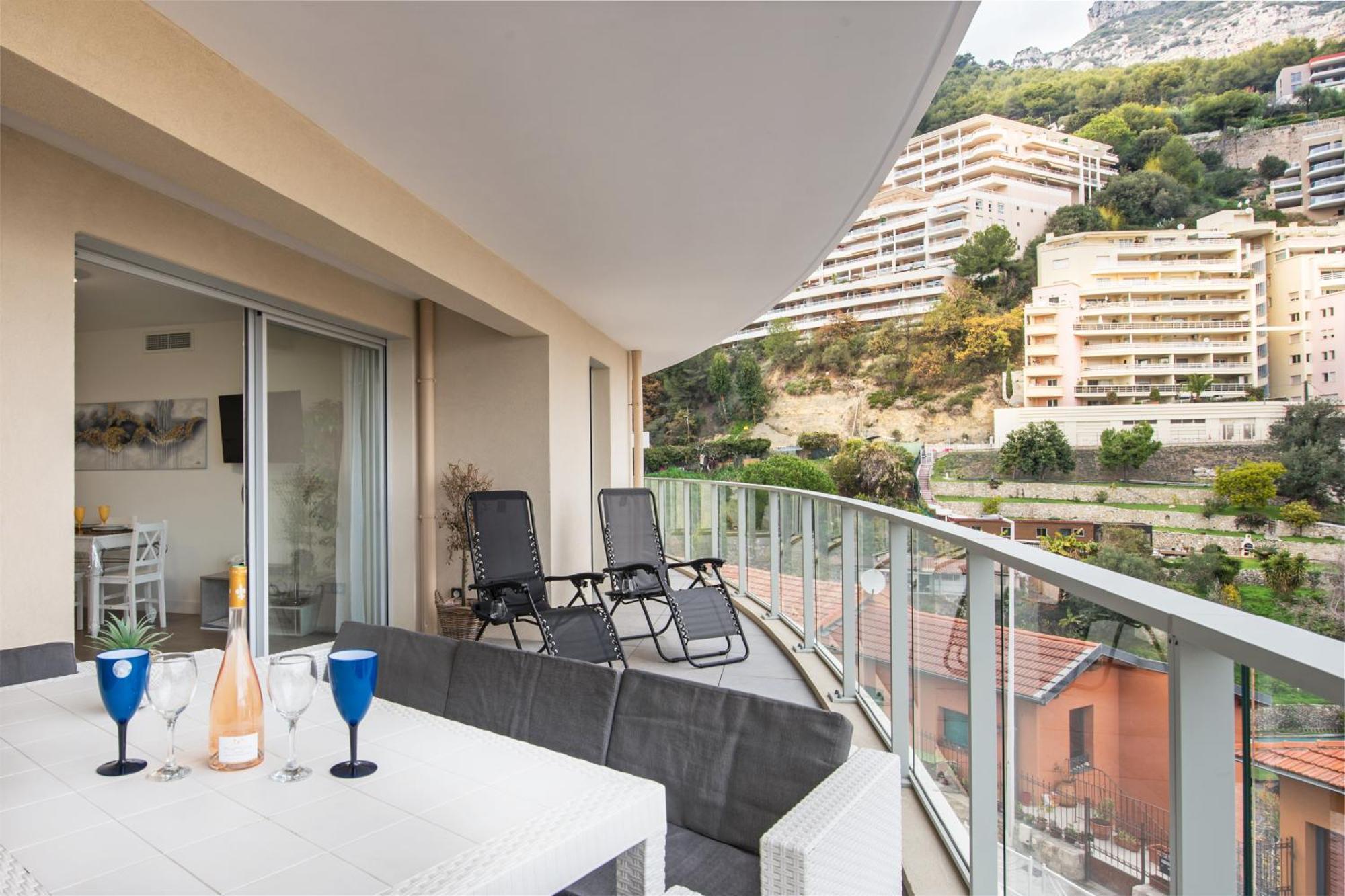 Grande Terrasse - Vue - Parking - Bk